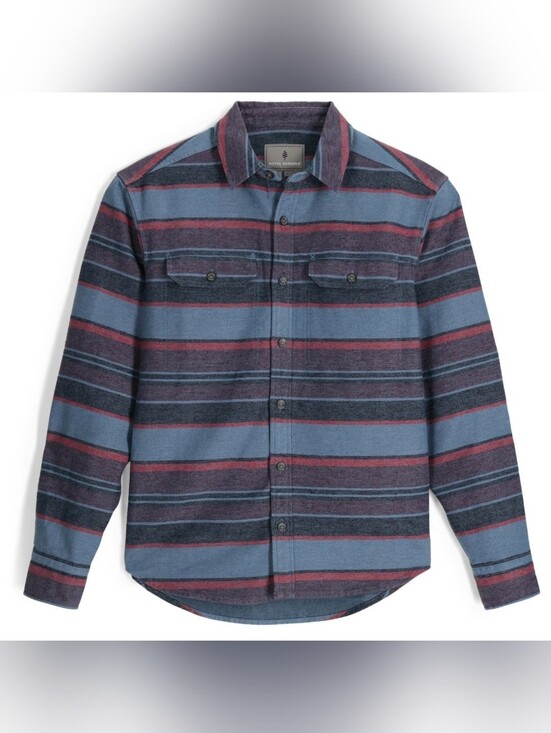 Royal Robbins Other - Royal Robbins Clouds Rest Hemp Long-Sleeve Shirt - Men's XXL 444 Sea Pacific Stp